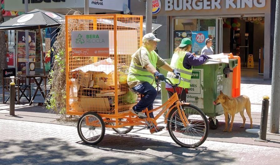 #4medios berazategui reciclado urbanos bici