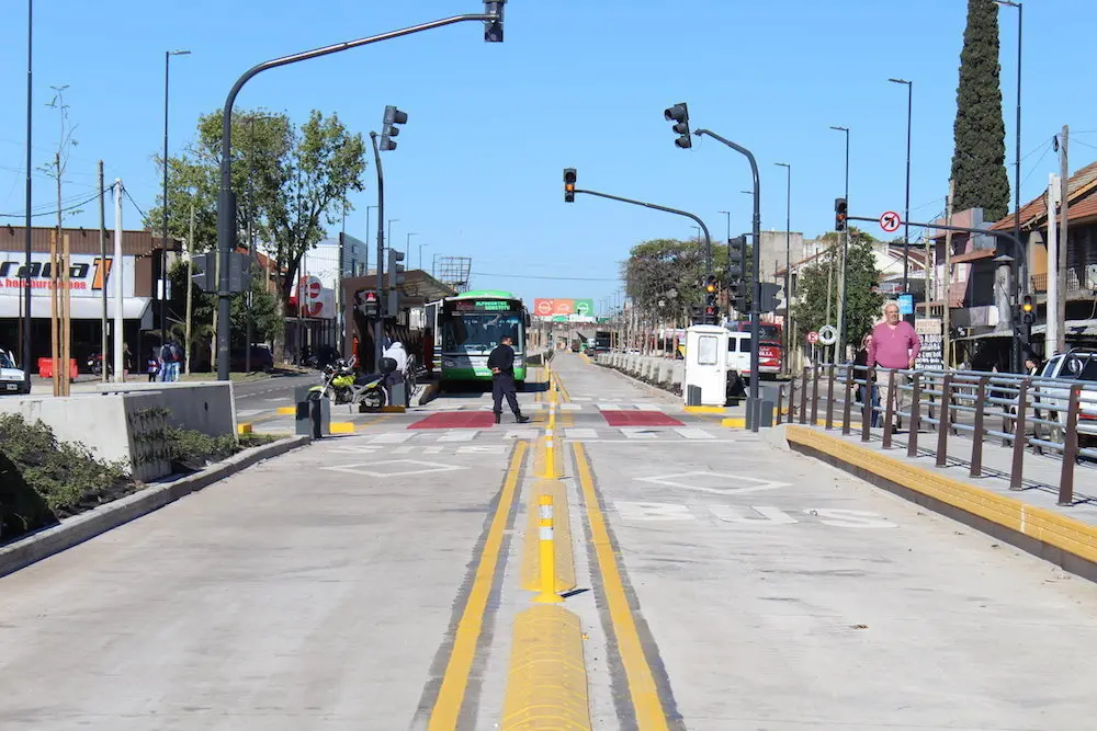 1_Habrá dos carriles para los colectivos