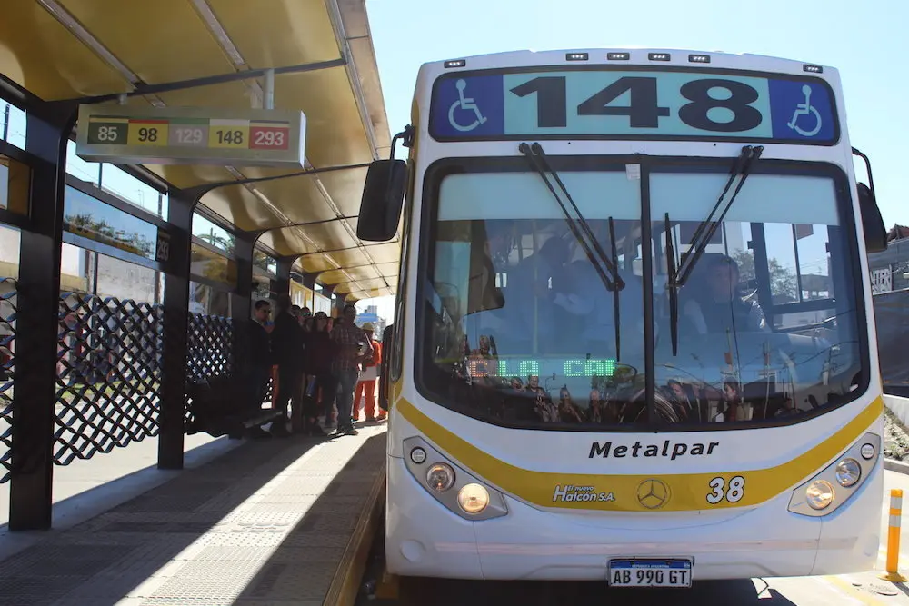 8_Los choferes de la línea 148 se capacitaron para manejar dentro de la traza del Metrobus