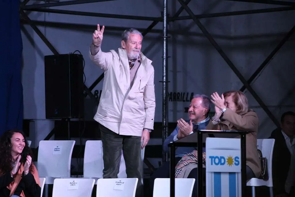 Carlos Kunkel estuvo presente en el acto