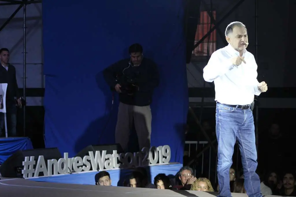Julio Pereyra habló ante los militantes y vecinos en el Club Nahuel