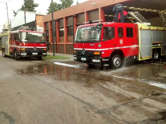 bomberos quilmes cuatro medios simulacro