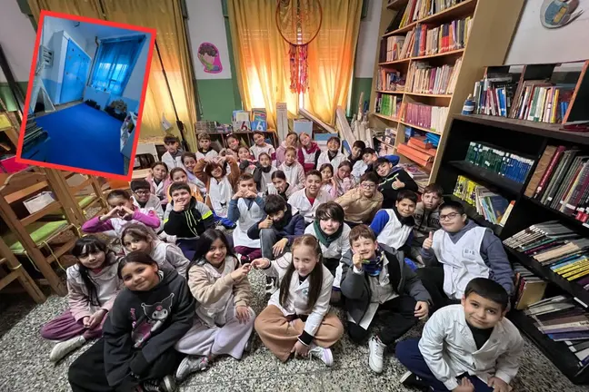alumnos escuela 21 de bernal aula de la calma autismo editado