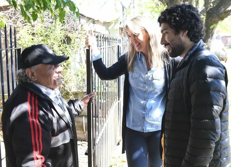 Gladys Gonz&aacute;lez junto a Pablo Alaniz en Bosques en un nuevo timbreo