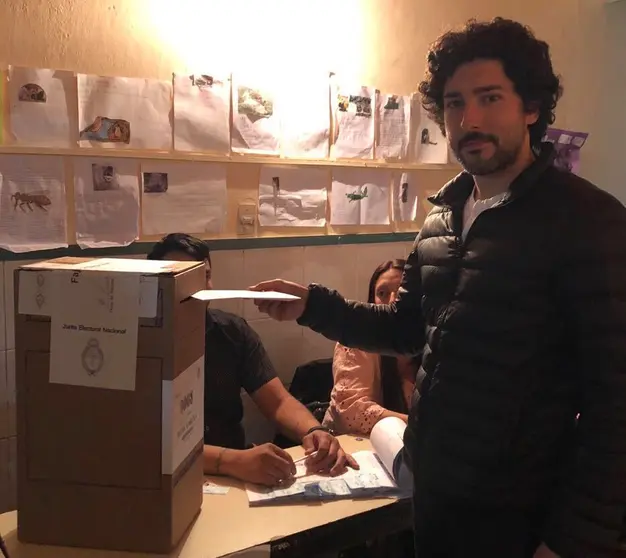 Vot&oacute; Pablo Alaniz