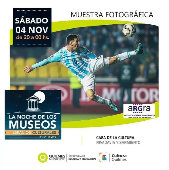 Muestra fotogr&aacute;fica en la Noche de los Museos