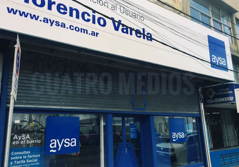 #4medios aysa oficina