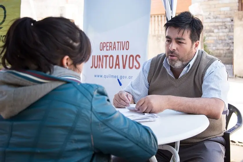 junto a vos quilmes operativo bernal cuatromedios