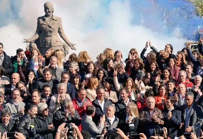 pj unidad peronismo cuatro medios evita