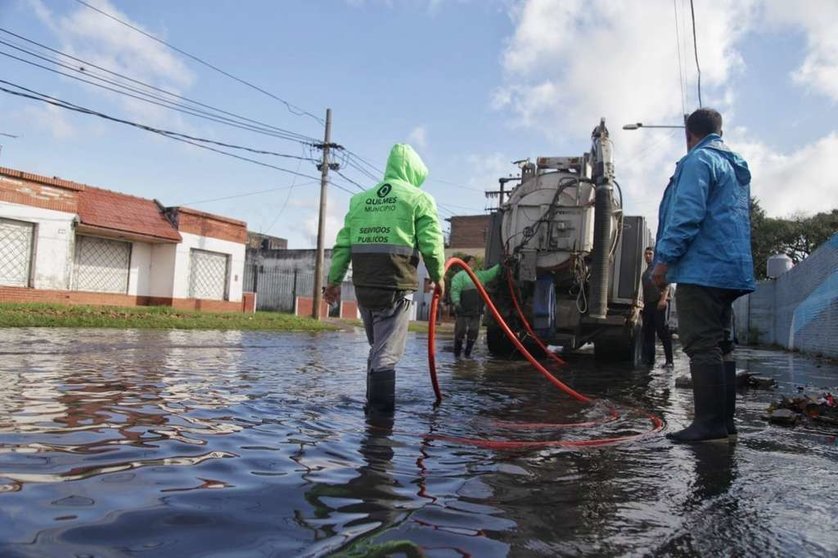 Quilmes: el con los operativos en los barrios afectados