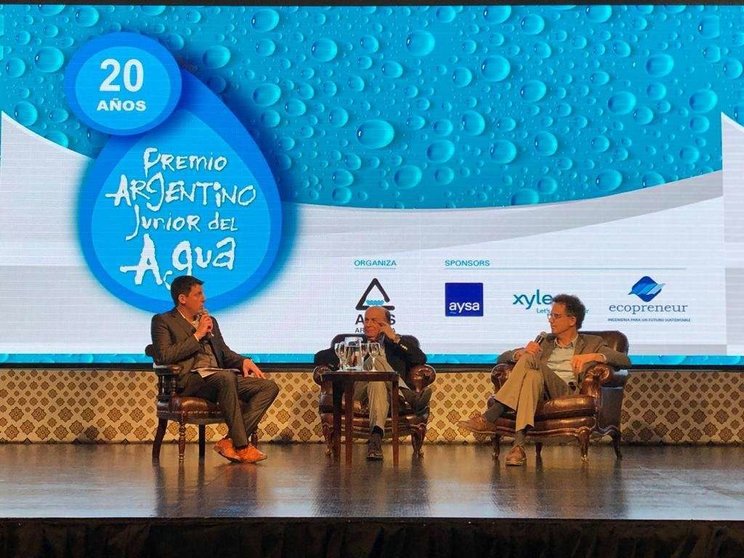 Panel Premio Argentino Jr del Agua