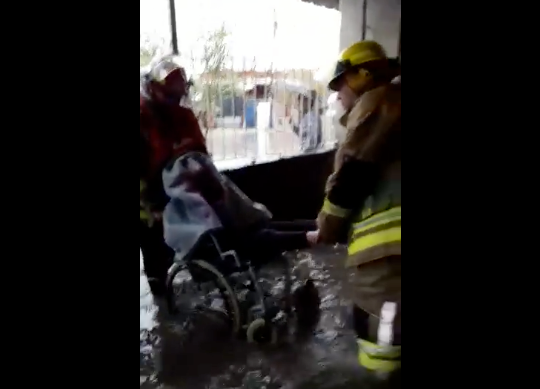 ABUELA QUILMES inundacion cuatro medios