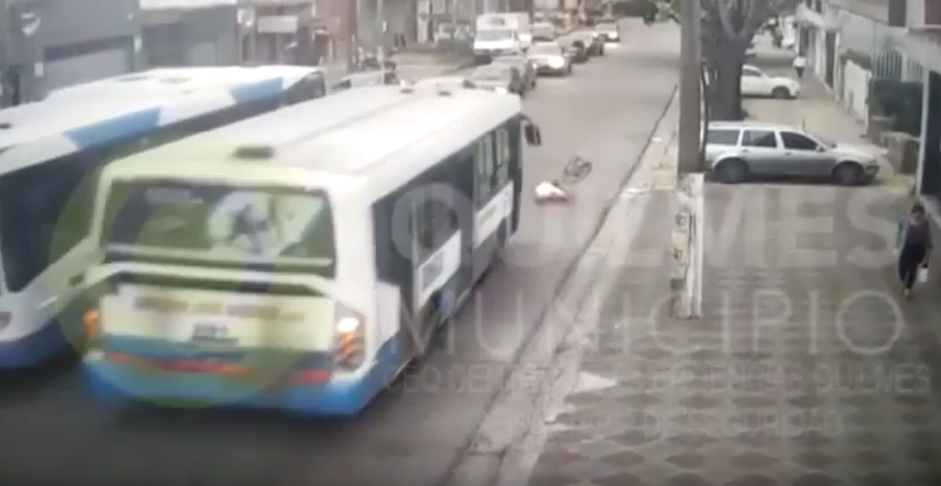 video ciclista quilmes colectivo