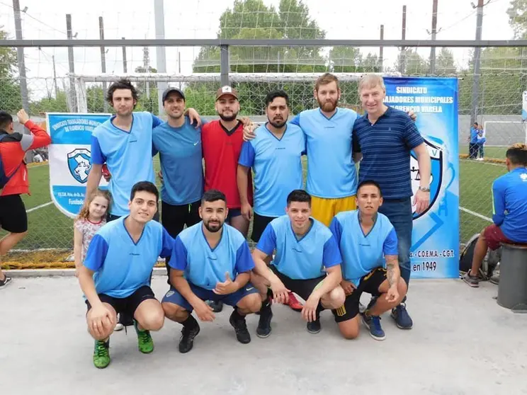 sindicato trabajadores municipales varela futbol cuatro medios