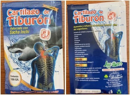 suplemento ilegal quilmes cartilago tuburon