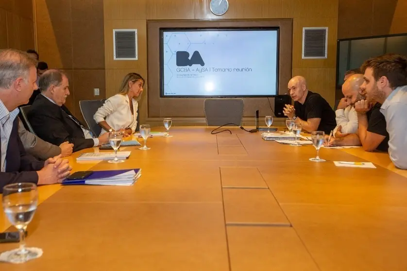 Reuni&oacute;n Malena Galmarini-Rodr&iacute;guez Larreta