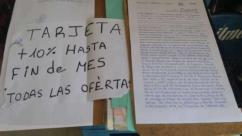 supermercado adicional tarjeta alimentar florencio varela
