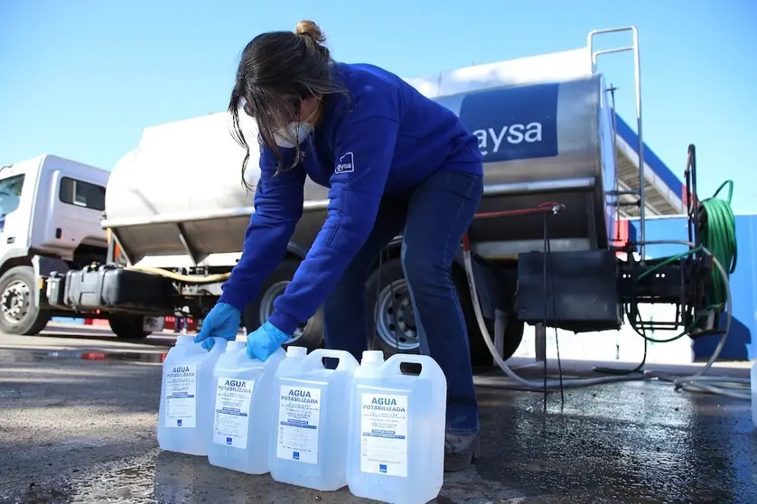 aysa agua covid