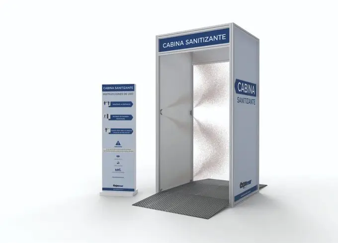cabina sanitizante covid19 anmat