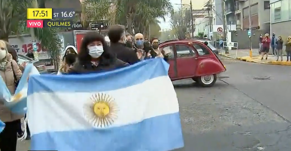 quilmes seguridad protesta mayra mendoza