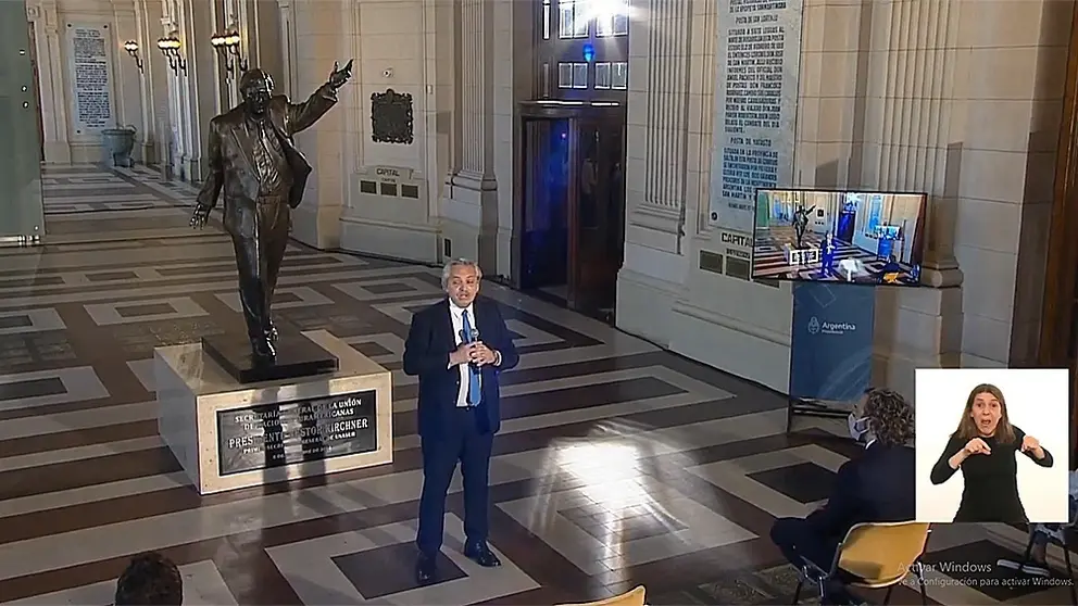 nestor kirchner homenajes