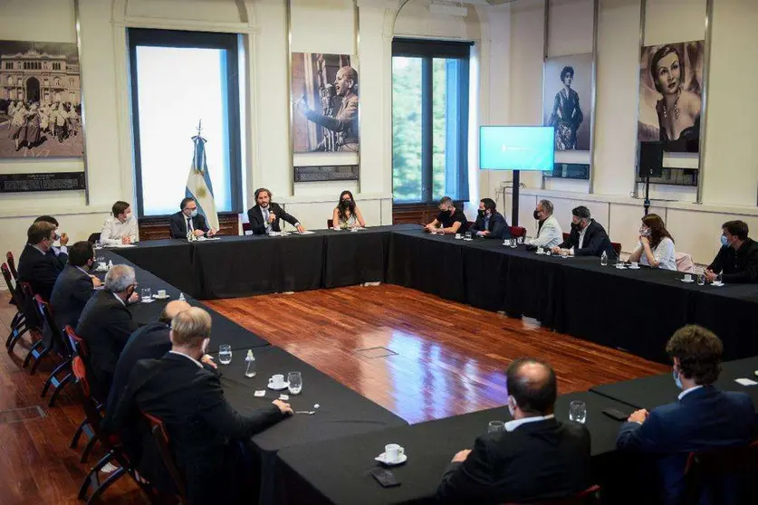 Mayra en Casa Rosada por Ley de Gondolas 2