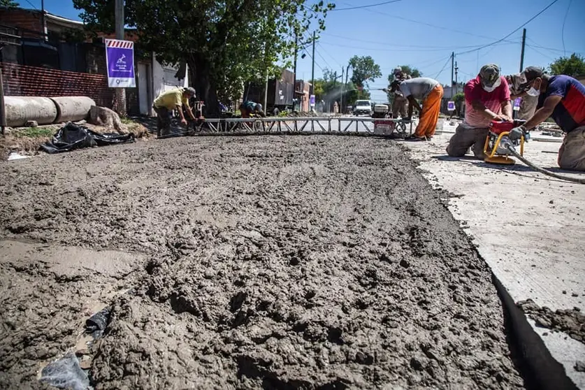 Pavimentaci&oacute;n calle 816 1