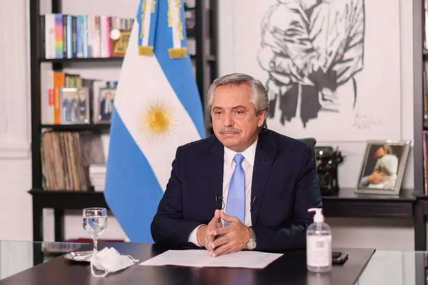 alberto fernandez segunda ola