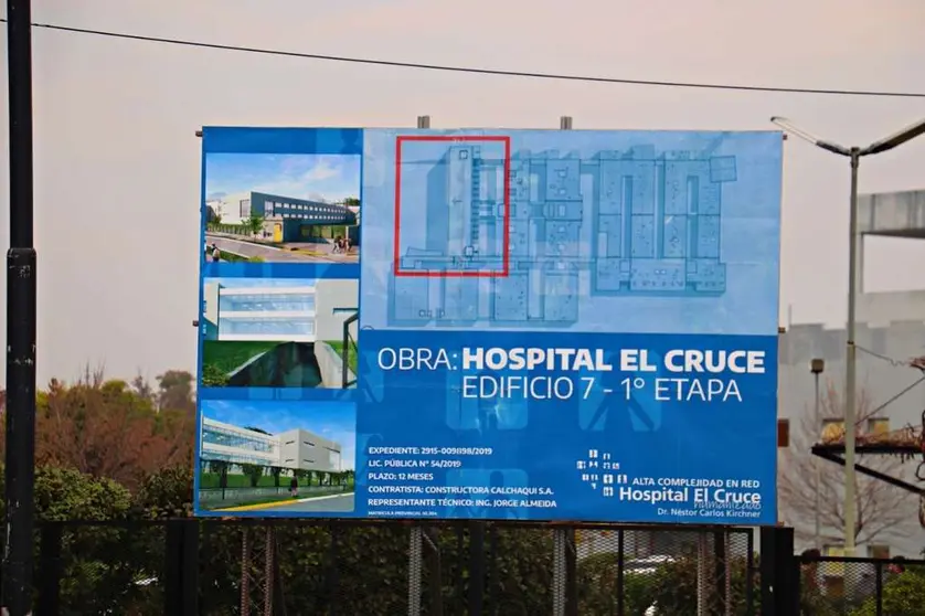 hospital el cruce florencio varela obra