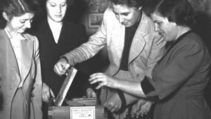 ley voto femenino argentina 70 años
