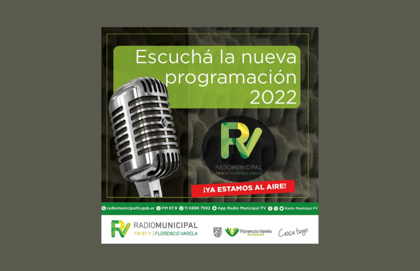radio municipal florencio varela programación 2022
