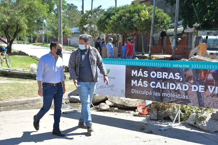 andrés watson intendente de florencio varela