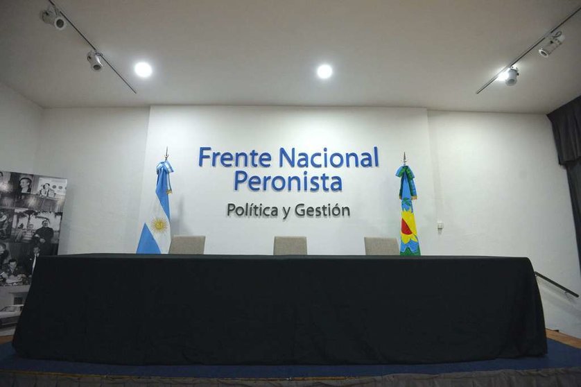 frente nacional peronista inscripcion seminario comunicación
