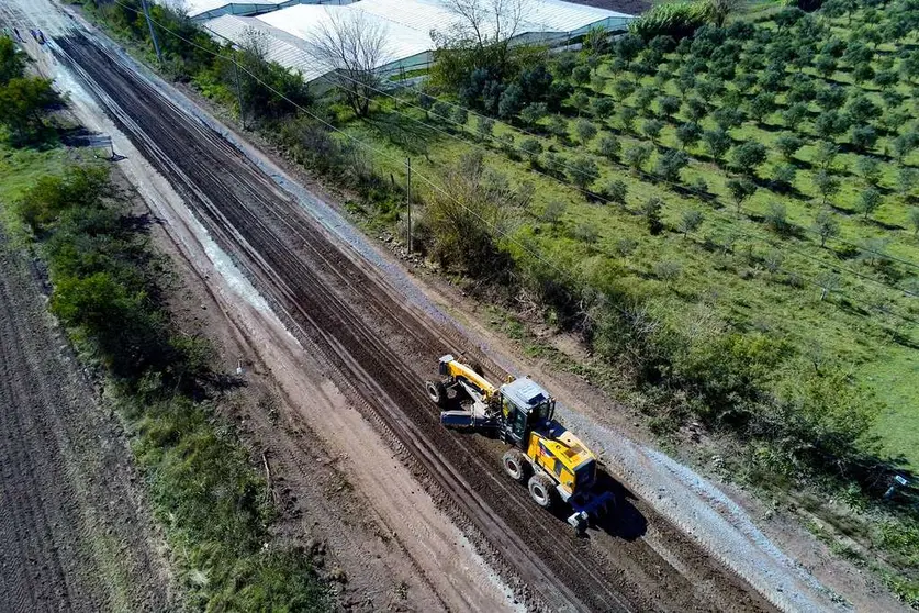 obras en zona rural de florencio varela