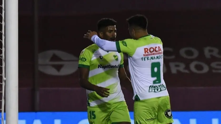 Lan&uacute;s y Defensa y Justicia empataron 1 a 1 en la Fortaleza del Sur.