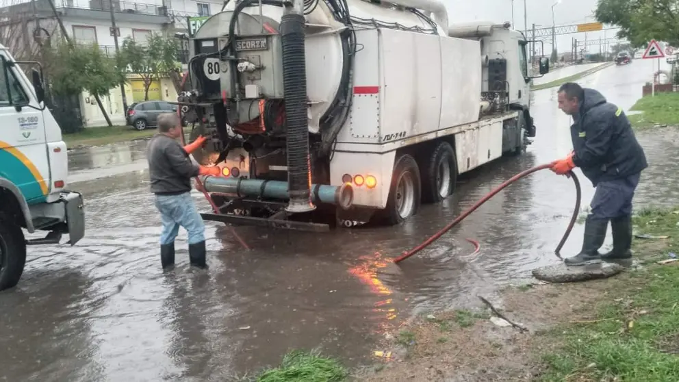 florencio varela limpieza lluvias