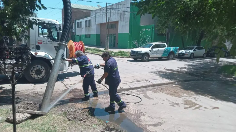 limpieza en barrios de varela