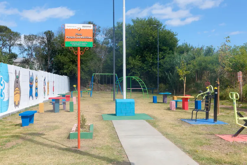 nueva plaz parque Las Malvinas