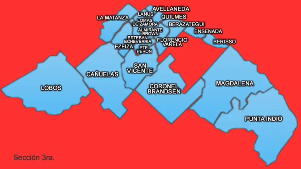 que se vota tercera seccion electoral