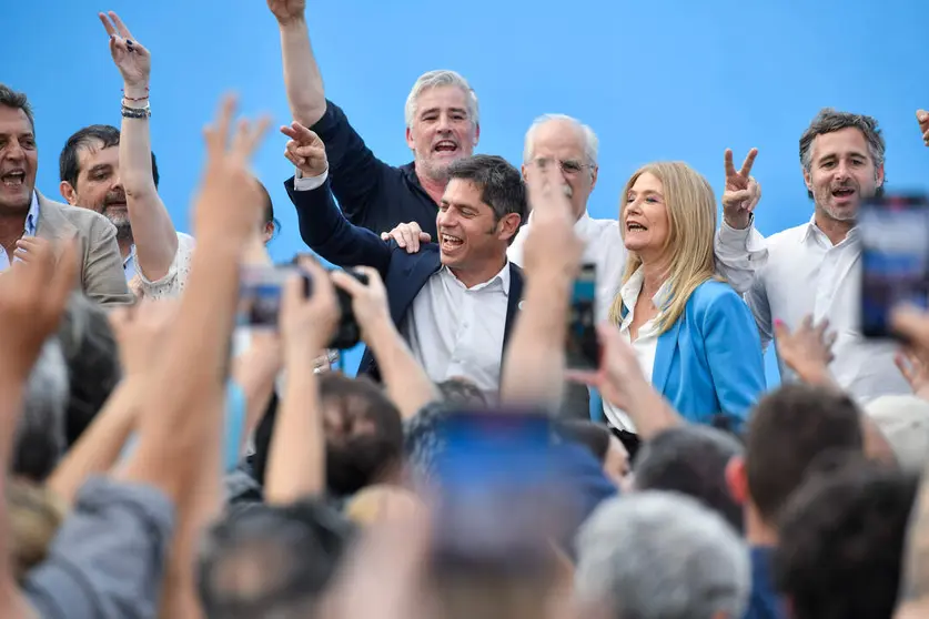 axel kicillof en cierre de campaña