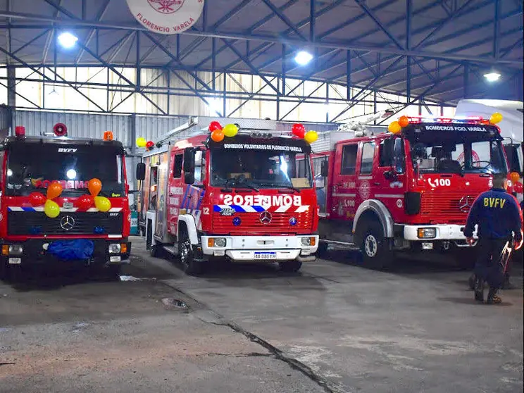 bomberos voluntarios de varela 70 años