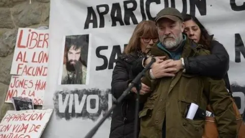 El hermano de Santiago Maldonado