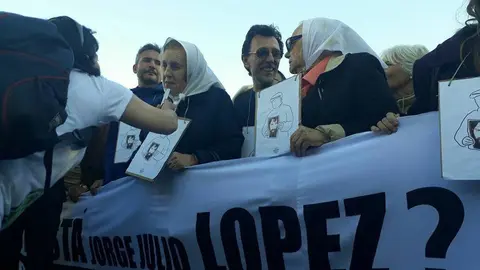 Marcha por Julio L&oacute;pez en La Plata