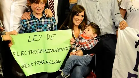 26_04_2017 _ Ley de electrodependientes en el Senado de la Nacion . FOTO PEDRO LAZARO FERNANDEZ tag abal medina