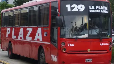 Paro por tiempo indefinido de choferes de  la l&iacute;nea 129