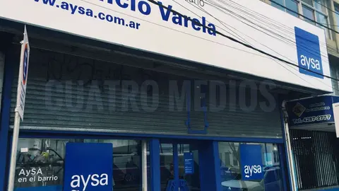 #4medios aysa oficina