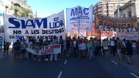 #4medios siam avellaneda marcha