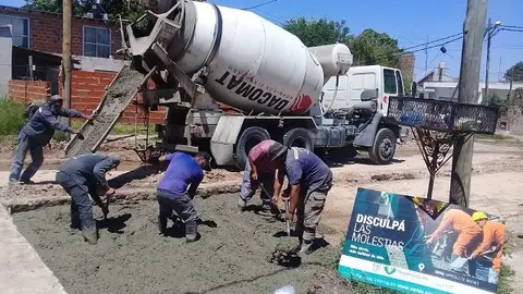 1-Reconstruccion en hormigon  El Aljibe - Km 26
