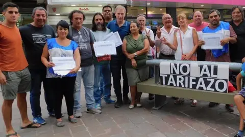 no al tarifazo