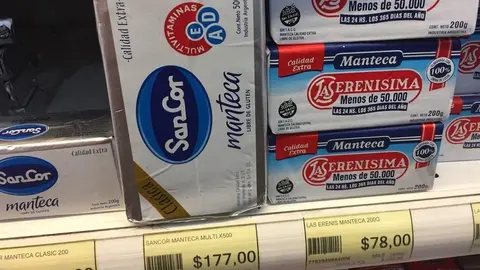manteca precios cuatro medios